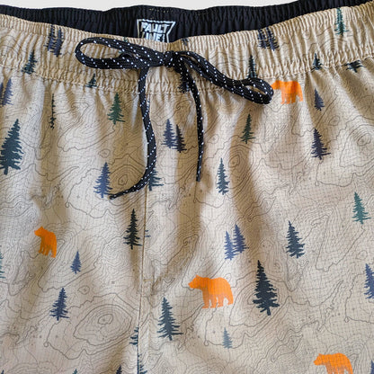 Langley Tech Short - Khaki/Bear