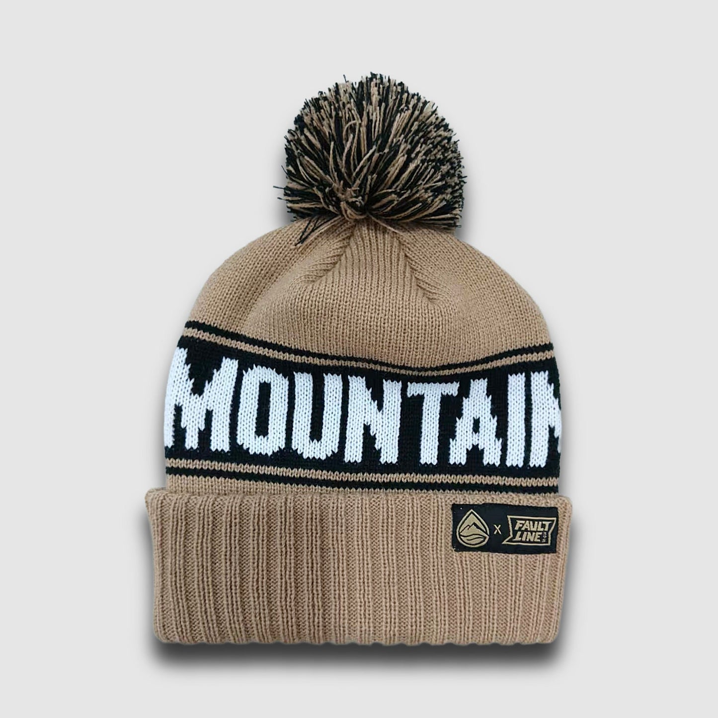 F395 X Distant Brewing Mountains & Beer Beanie - Tan