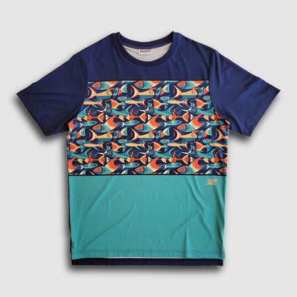 Crowley Stretch Tech Tee - Fish Deco