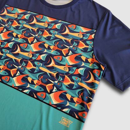 Crowley Stretch Tech Tee - Fish Deco