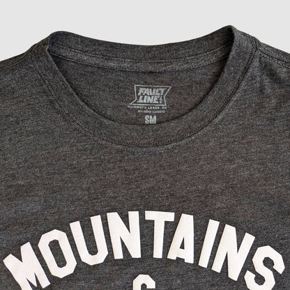 Women's Mountains & Beer Tee - Charcoal
