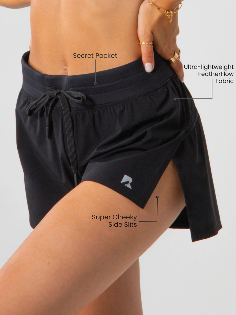 FeatherFlow Flyaway Shorts Black