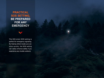 Fenix LR60R Rotary Switch Rechargeable Searchlight - 21000 Lumens
