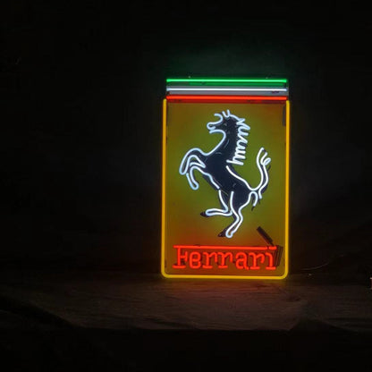 Ferrari Logo Neon Sign