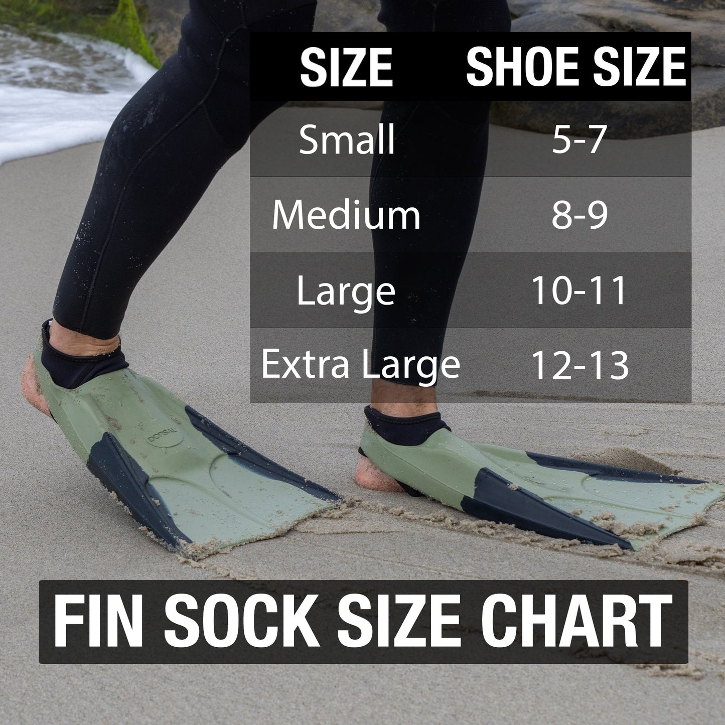 Low Cut Fin Socks