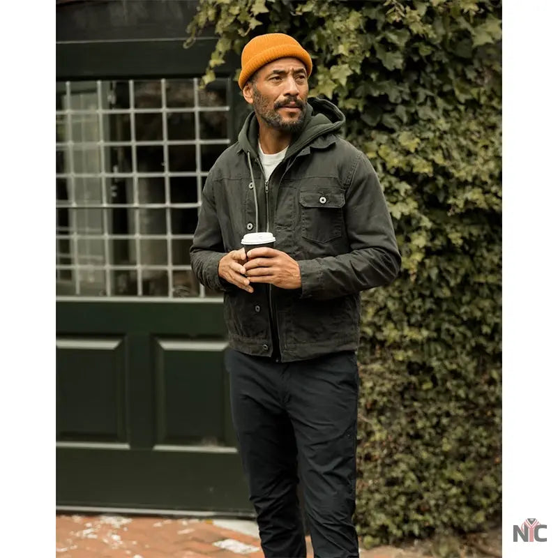 Flint And Tinder Waxed Trucker Jacket