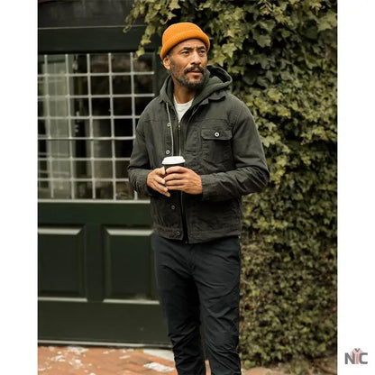 Flint And Tinder Waxed Trucker Jacket