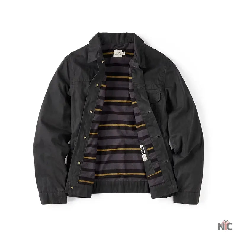 Flint And Tinder Waxed Trucker Jacket
