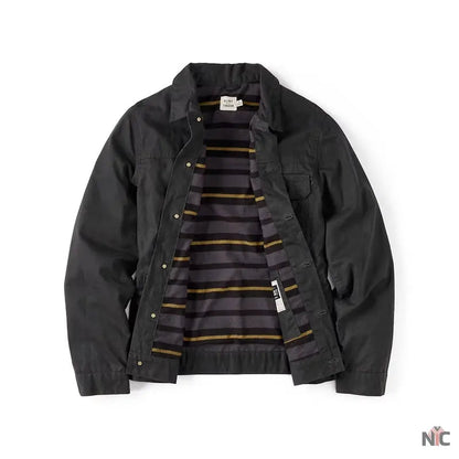 Flint And Tinder Waxed Trucker Jacket