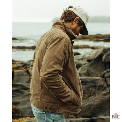 Flint And Tinder Waxed Trucker Jacket