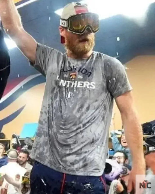 Florida Panthers Stanley Cup final Grey Shirt