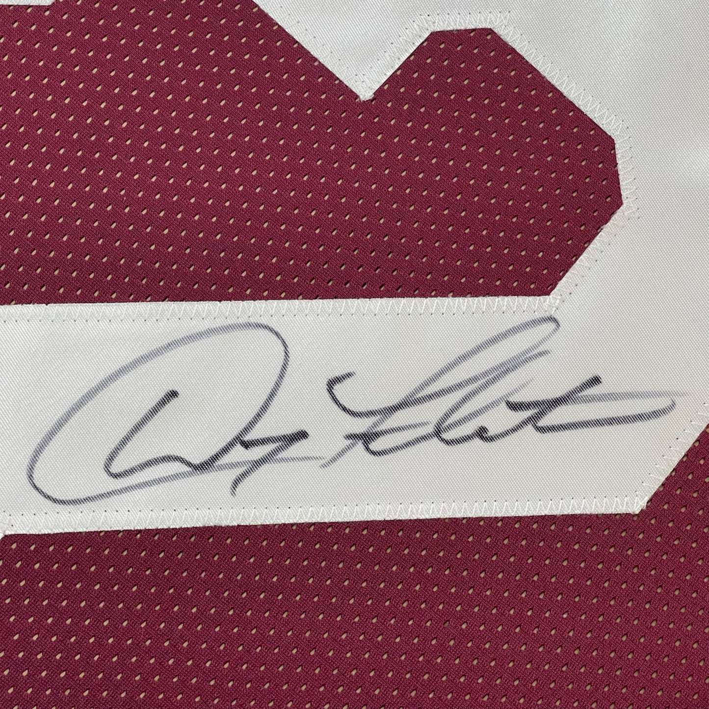 Framed Autographed/Signed Doug Flutie 35x39 Boston College Maroon Football Jersey Beckett BAS COA