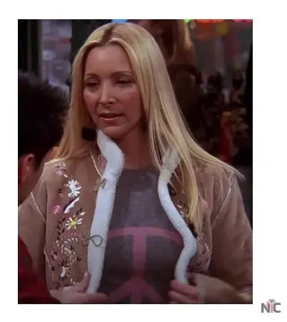 Friends Phoebe Buffay Brown Jacket