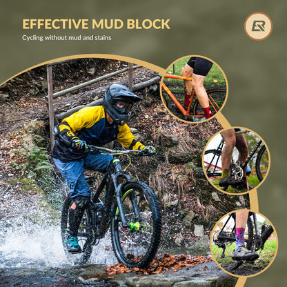ROCKBROS Adjustable Bike Fender for 26"/27.5"/29" MTB Mud Guards - Triathlete Store