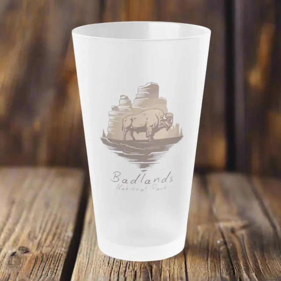 Badlands National Park Frosted Pint