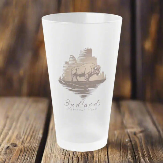 Badlands National Park Frosted Pint