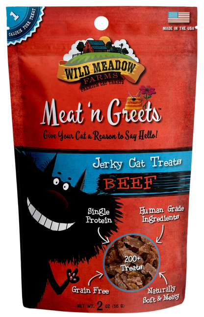 Wild Meadow Farms Meat 'N Greets Beef (2oz)