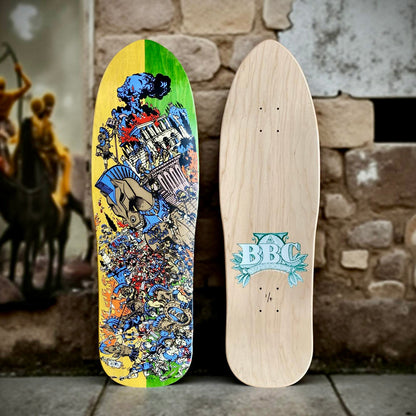 BBC Troy Chason ‘Horse of Troy’ 9.5”x32” HAND-PAINTED, LIMITED EDITION