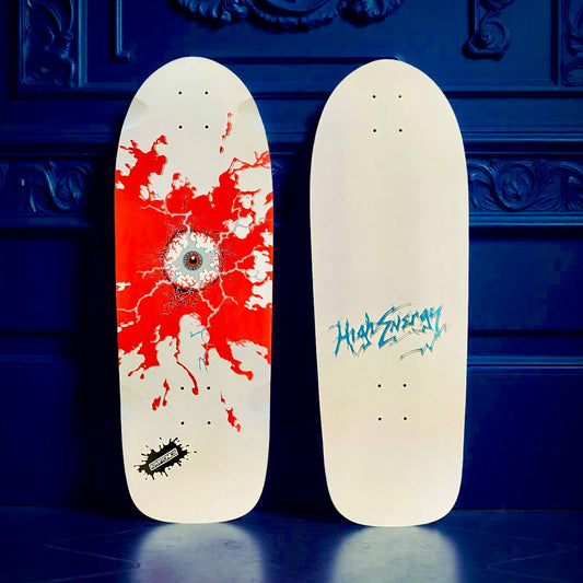 Electric Eye Limited Edition Deck 10”x30” HAND-PAINTED (1 of 5)