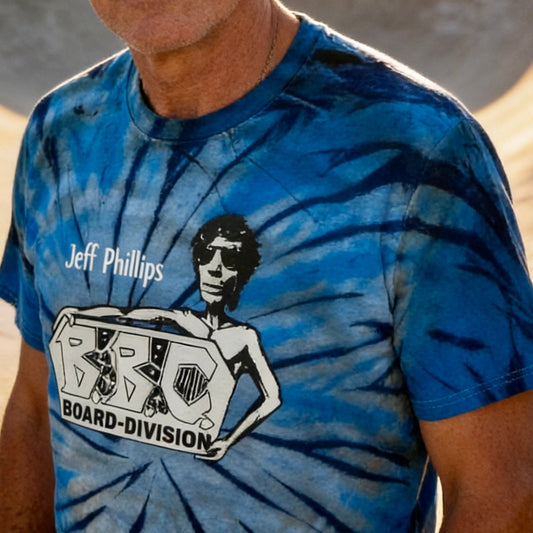 Jeff Phillips Tribute BBC TIE-DYE Shirt