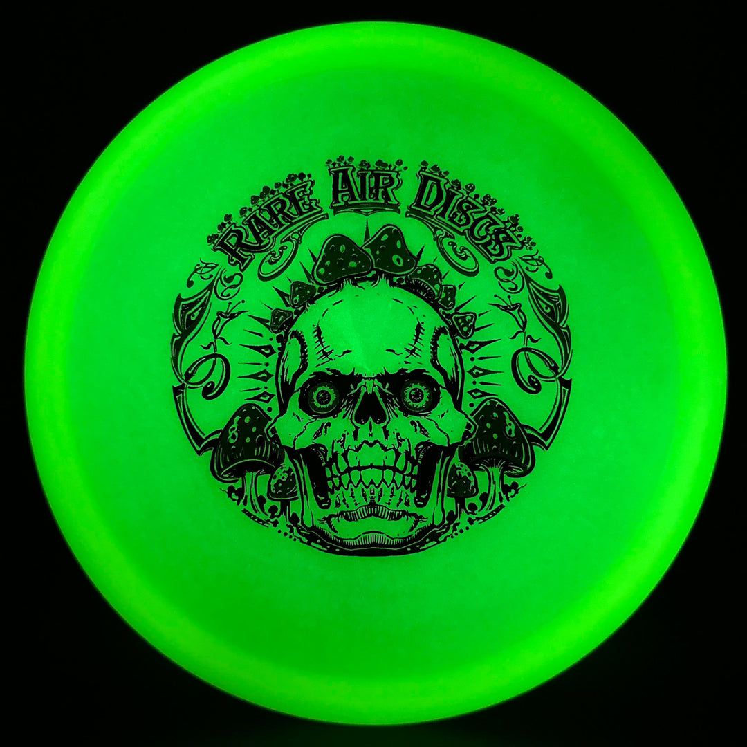 Nocturnal Bobcat - Crushin' Amanitas stamp by Manny Trujillo