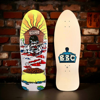 Monty Nolder Bulldog #2 Limited Edition BBC Deck 10.25”x31” HAND-PAINTED (1 of 8)
