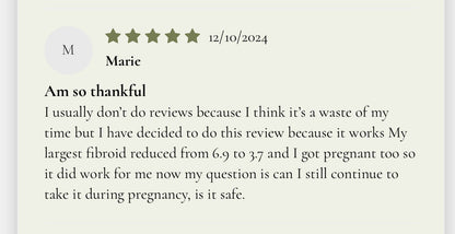 Fibroid Herbal Tea - Natural Monthly Comfort | 30-Day Supply