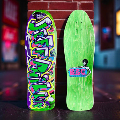 Jeff Phillips GRAFFITI Limited Edition, HAND PAINTED BBC Deck (1 of 25)