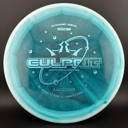 Lucid-Ice Orbit Culprit - First Run