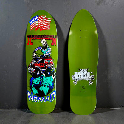 Bill Danforth Nomad Van BBC Limited Edition, Deck 9.5"x32" HAND-PAINTED (1 of 10)