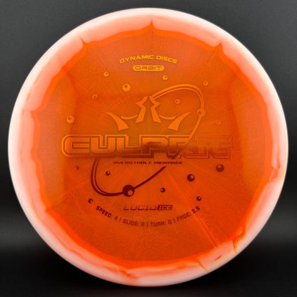 Lucid-Ice Orbit Culprit - First Run