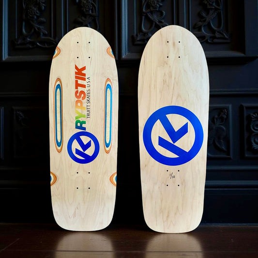 Krypstik Routed 10”x30” Limited Edition Deck HAND-PAINTED (1 of 10)