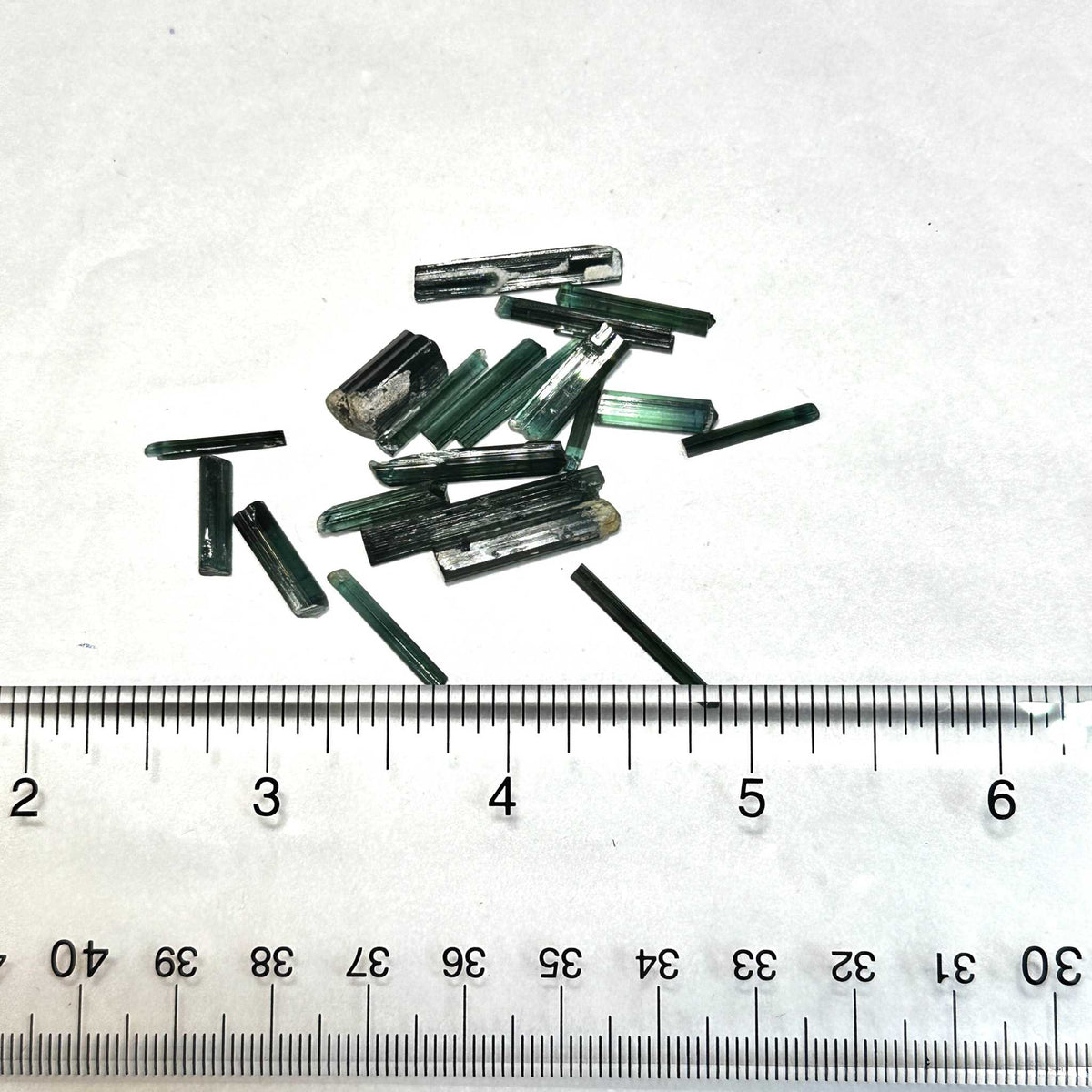 Blue/Green Tourmaline Needles
