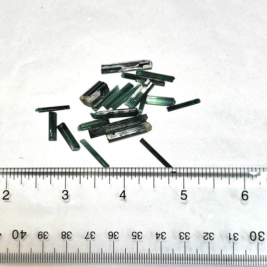 Blue/Green Tourmaline Needles