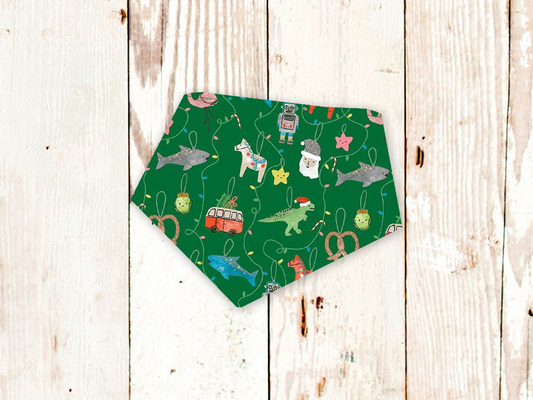 "Fun Ornaments" Dog Bandana