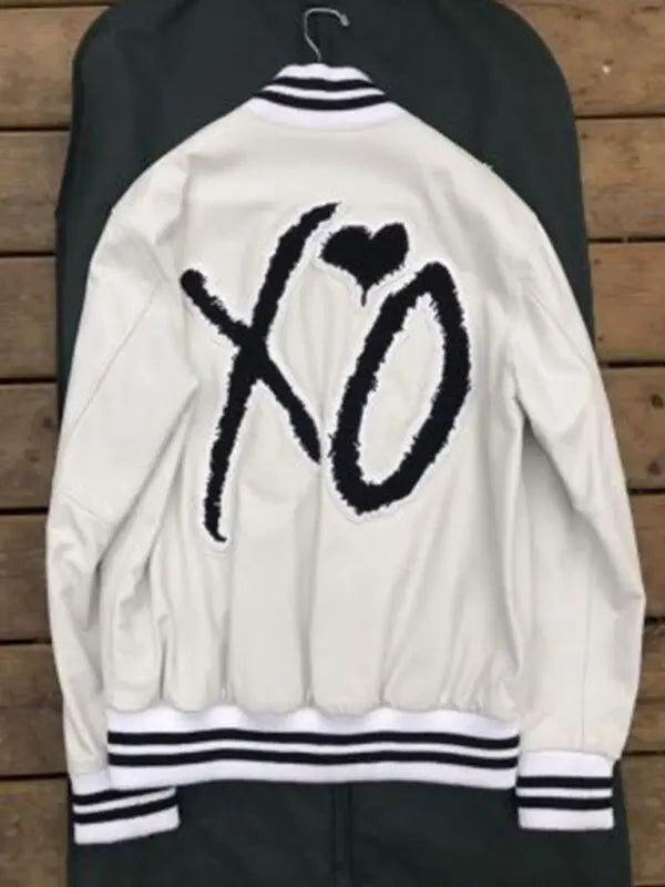 Future XO Varsity White Jacket