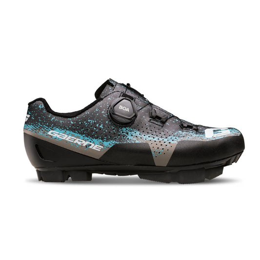 GAERNE G.LAMPO Women's MTB Shoes (Matt Black / Grey / Azure)