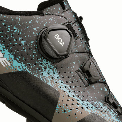 GAERNE G.LAMPO Women's MTB Shoes (Matt Black / Grey / Azure)