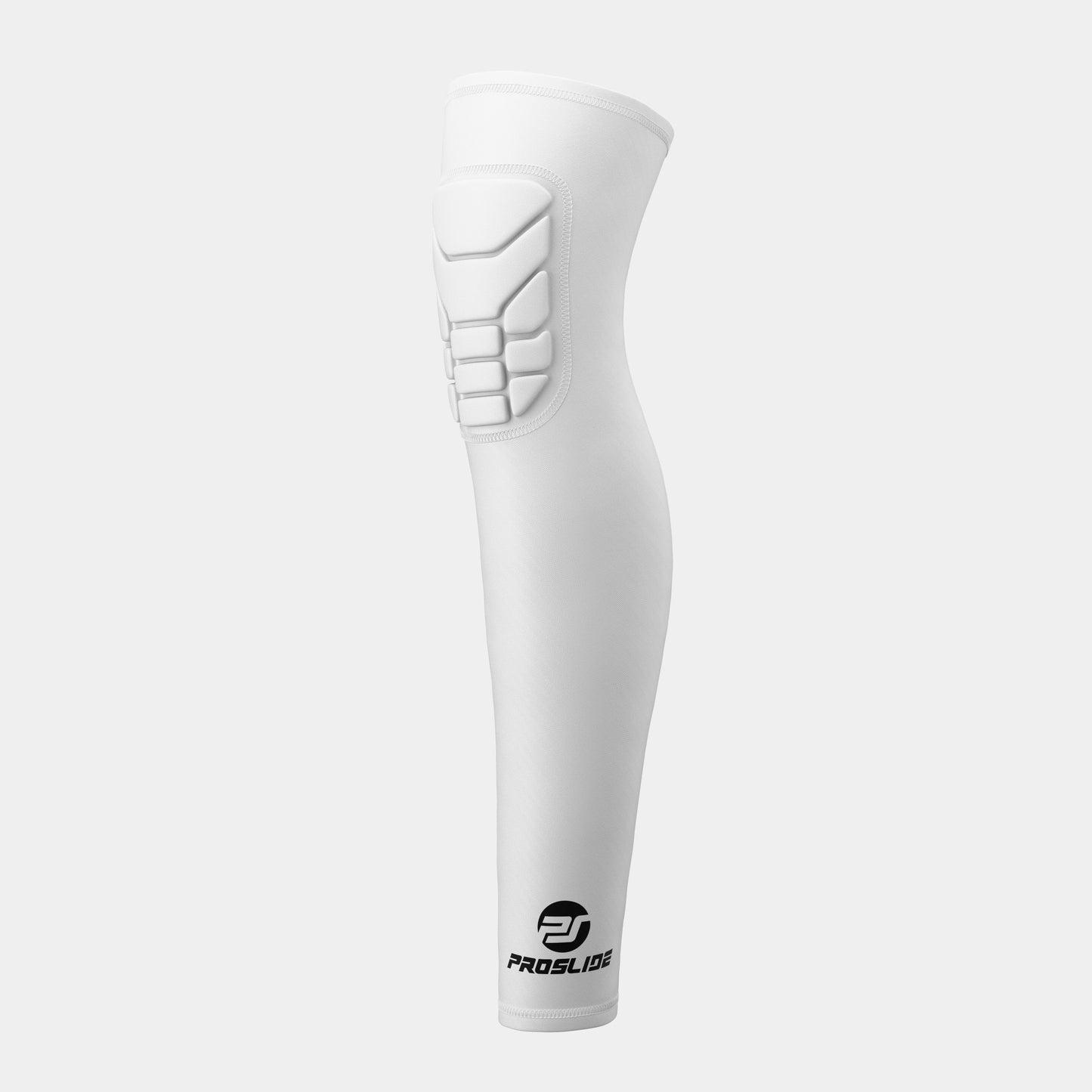ProSlide Padded Compression Knee Sleeve - White