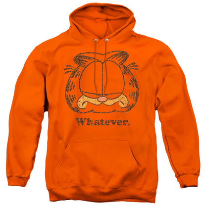 Garfield Whatever Mens Hoodie Orange