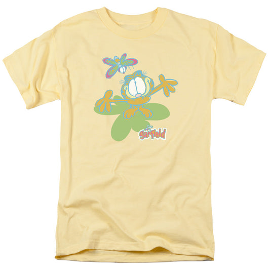 Garfield Butterfly Mens T Shirt Banana Officially Licensed