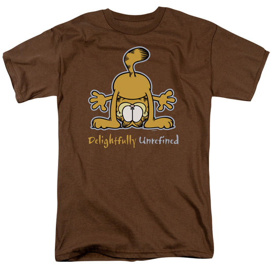 Garfield Delightfully Unrefined Mens T Shirt Coffee Officially Licensed