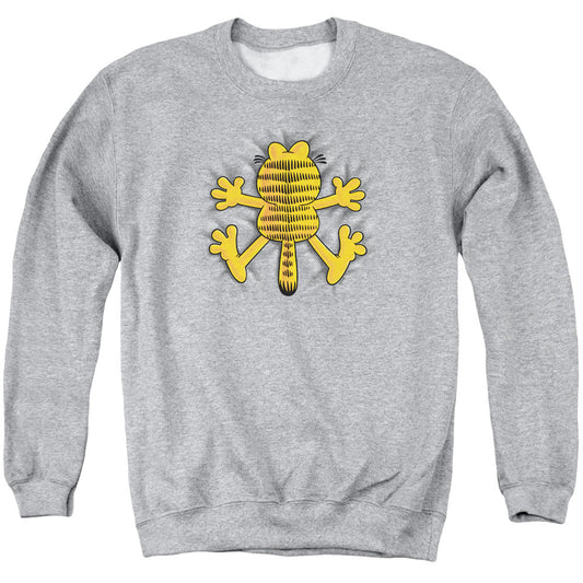 Garfield Ow Mens Crewneck Sweatshirt Athletic Heather