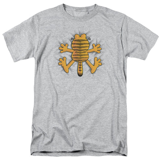 Garfield Ow Mens T Shirt Athletic Heather Officially Licensed