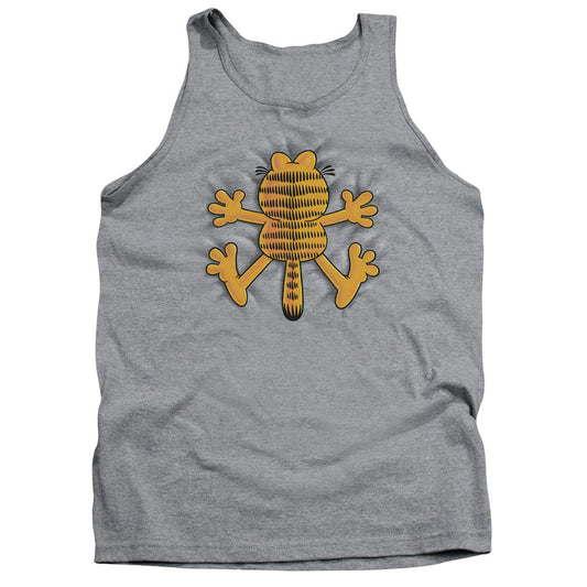 Garfield Ow Mens Tank Top Shirt Athletic Heather