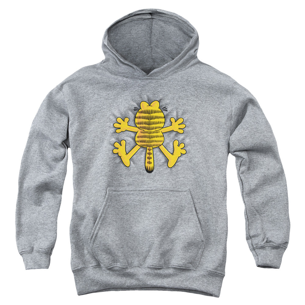 Garfield Ow Kids Youth Hoodie Heather