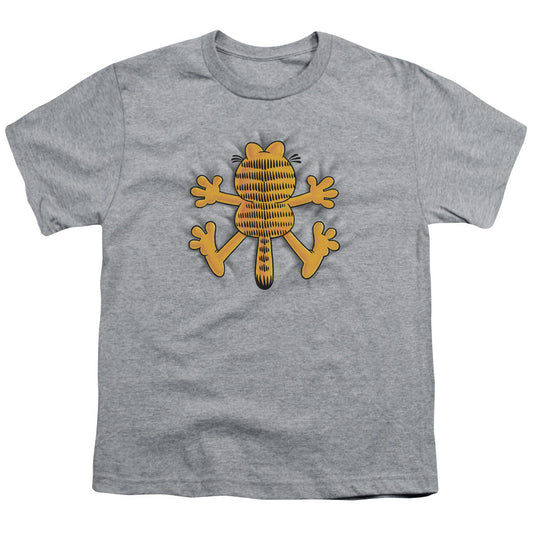 Garfield Ow Kids Youth T Shirt Athletic Heather