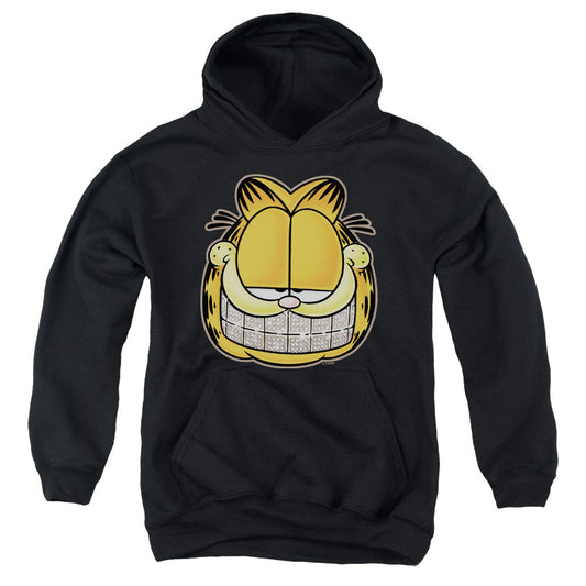 Garfield Nice Grill Kids Youth Hoodie Black