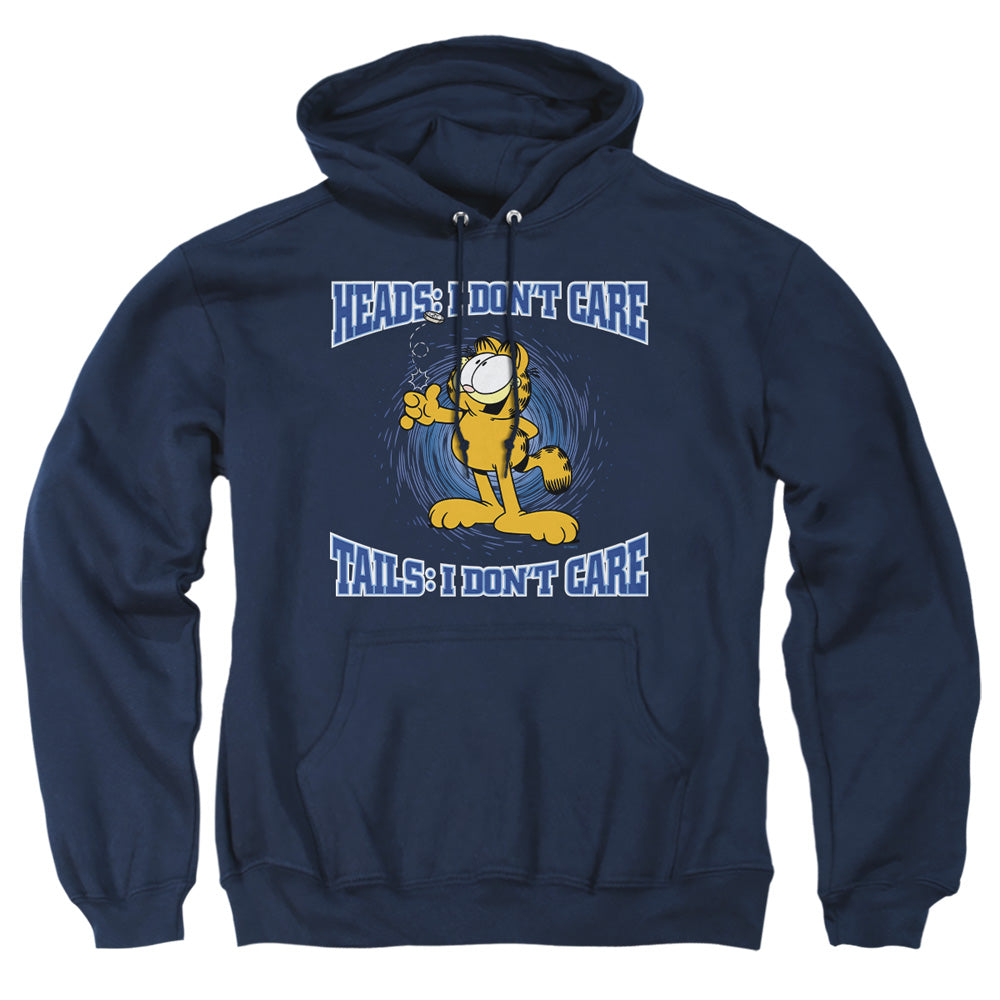 Garfield Heads Or Tails Mens Hoodie Navy