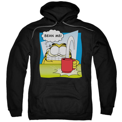 Garfield Bean Me Mens Hoodie Black